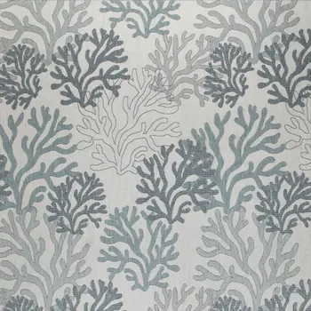 9' X 12' Blue And Ivory Nautical Indoor Outdoor Area Rug