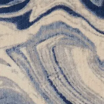 9' X 13' Gray Black and Beige Abstract Non Skid Area Rug