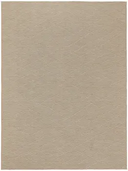 8' X 10' Natural And Light Brown Geometric Indoor Outdoor Area Rug