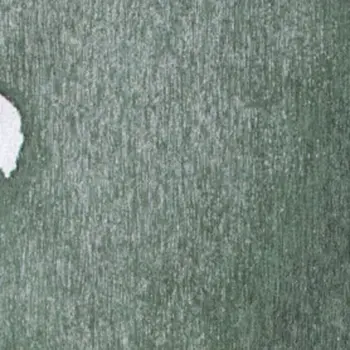 8' Gray and Green Round Abstract Non Skid Area Rug
