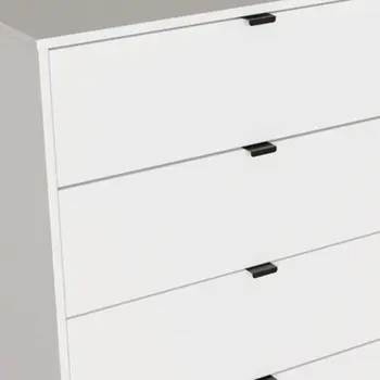 30" White Four Drawer Standard Chest
