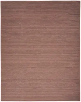 9' X 12' Brown Abstract Washable Area Rug
