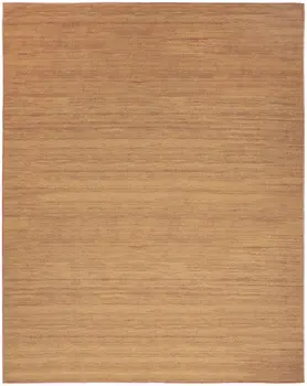 9' X 12' Copper Abstract Washable Area Rug