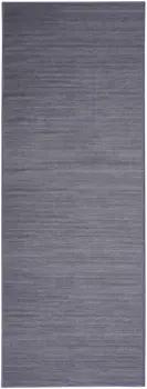 10' Navy Blue Abstract Washable Runner Rug