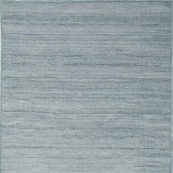 10' Aqua Abstract Washable Runner Rug