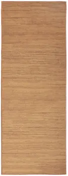 10' Copper Abstract Washable Runner Rug