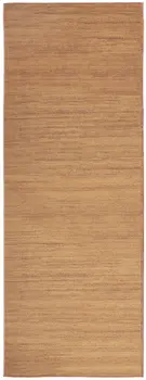 10' Copper Abstract Washable Runner Rug