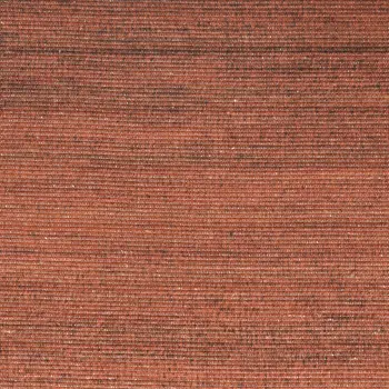 10' Brick Red Abstract Washable Runner Rug