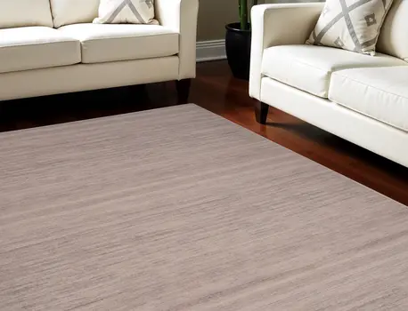 8' X 10' Gray Abstract Washable Area Rug
