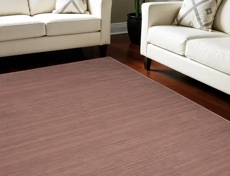 6' X 9' Brown Abstract Washable Area Rug