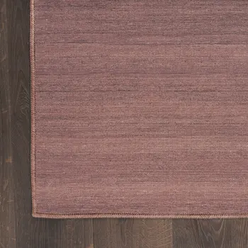 5' X 7' Brown Abstract Washable Area Rug