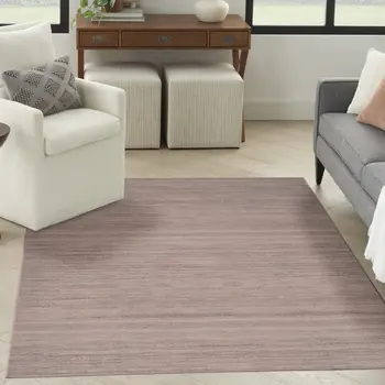 5' X 7' Gray Abstract Washable Area Rug