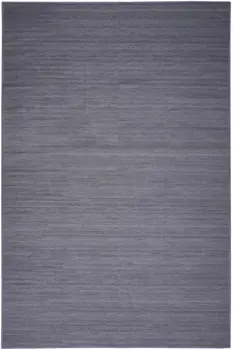 4' X 6' Navy Blue Abstract Washable Area Rug