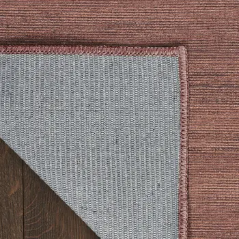 4' X 6' Brown Abstract Washable Area Rug