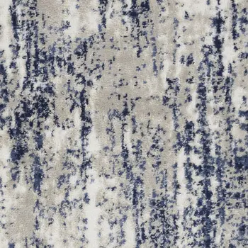 3' X 4' Ivory Abstract Area Rug