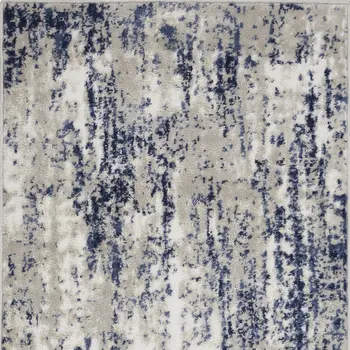 3' X 4' Ivory Abstract Area Rug