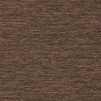 3' X 5' Dark Brown And Brown Geometric Indoor Outdoor Area Rug