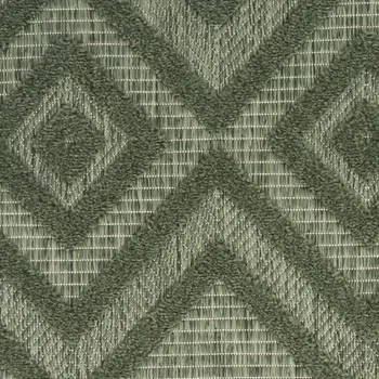8' X 10' Ivory and Gray Geometric Area Rug