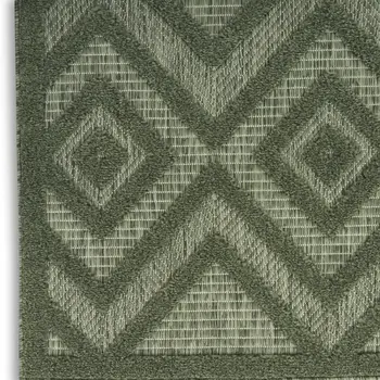4' X 6' Ivory and Gray Geometric Area Rug