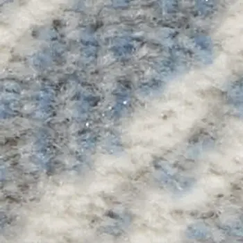 4' X 6' Blue And Yellow Oriental Area Rug