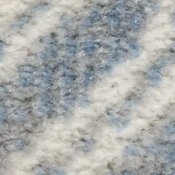 4' X 6' Blue And Yellow Oriental Area Rug