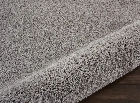 4' X 6' Gray Shag Area Rug