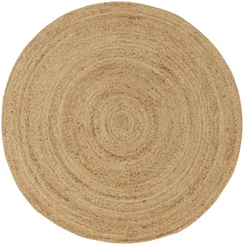 2' X 4' Beige and Ivory Floral Area Rug