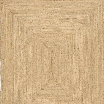 7' Taupe and Ivory Trellis Runner Rug