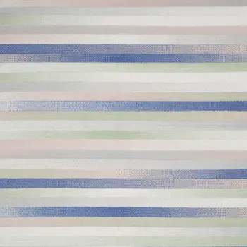 5' X 7' Gray and Ivory Floral Distressed Area Rug