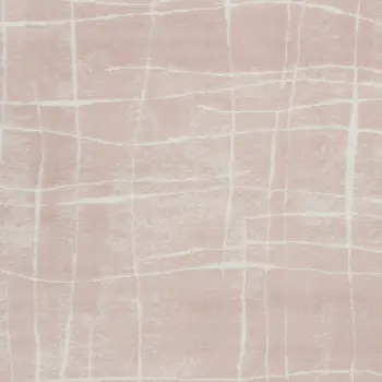 4' X 6' Pink and Ivory Abstract Geometric Area Rug