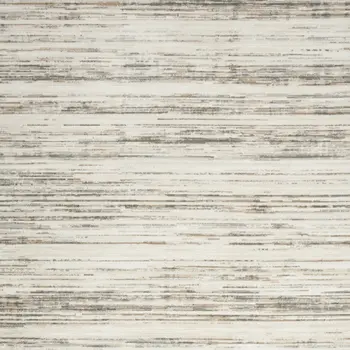 9' X 12' Cream Abstract Distressed Area Rug