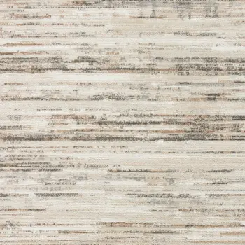 4' X 6' Cream Abstract Distressed Area Rug