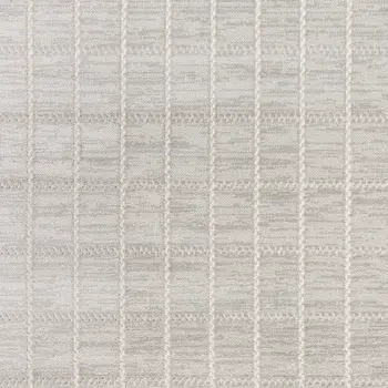 4' X 6' Gray Geometric Area Rug