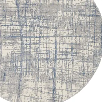 4' X 6' Beige And Gray Oriental Distressed Area Rug