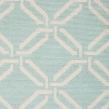 4' X 6' Gray and Beige Trellis Area Rug