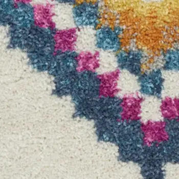 8' X 12' Ivory Brown and Gray Wool Abstract Area Rug