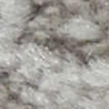8' Ivory Black and Gray Abstract Non Skid Runner Rug