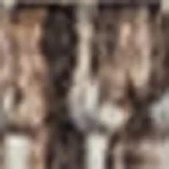 4' X 6' Ivory Brown and Gray Abstract Non Skid Area Rug