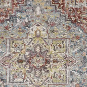4' X 6' Beige and Gray Wool Abstract Geometric Area Rug