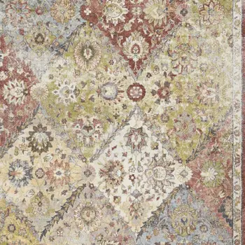 8' X 12' Gray Wool Geometric Area Rug