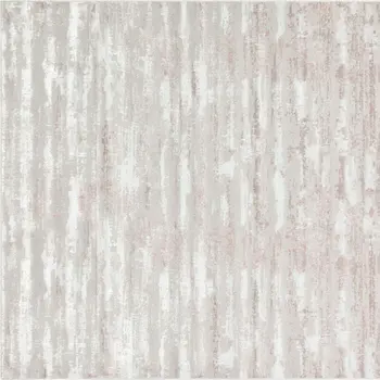 8' X 11' Pink Beige And Off White Abstract Washable Area Rug