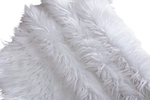 3' X 6' White Faux Fur Hand Tufted Area Rug