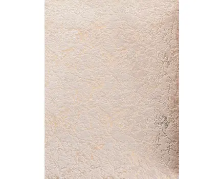 5' X 7' Beige and Gold Faux Fur Abstract Shag Non Skid Area Rug