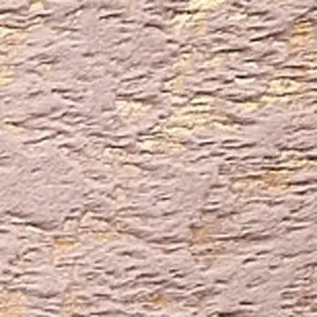 3' X 5' Pink and Gold Faux Fur Abstract Shag Non Skid Area Rug