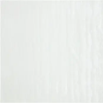10' White Abstract Washable Runner Rug