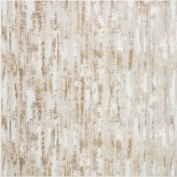 4' X 6' Beige Ivory And Off White Abstract Washable Area Rug