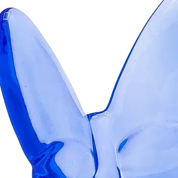 3" Blue Crystal Butterfly Figurine Tabletop Sculpture