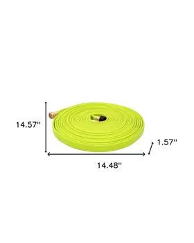 15" Chartreuse Polyresin Outdoor Game