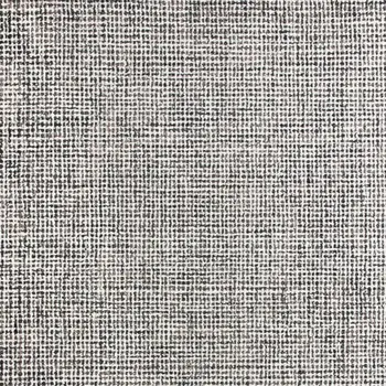10' X 14' Gray and Ivory Wool Checkered Hand Tufted Area Rug