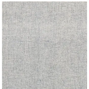 8' X 10' Blue and Ivory Wool Abstract Hand Tufted Area Rug
